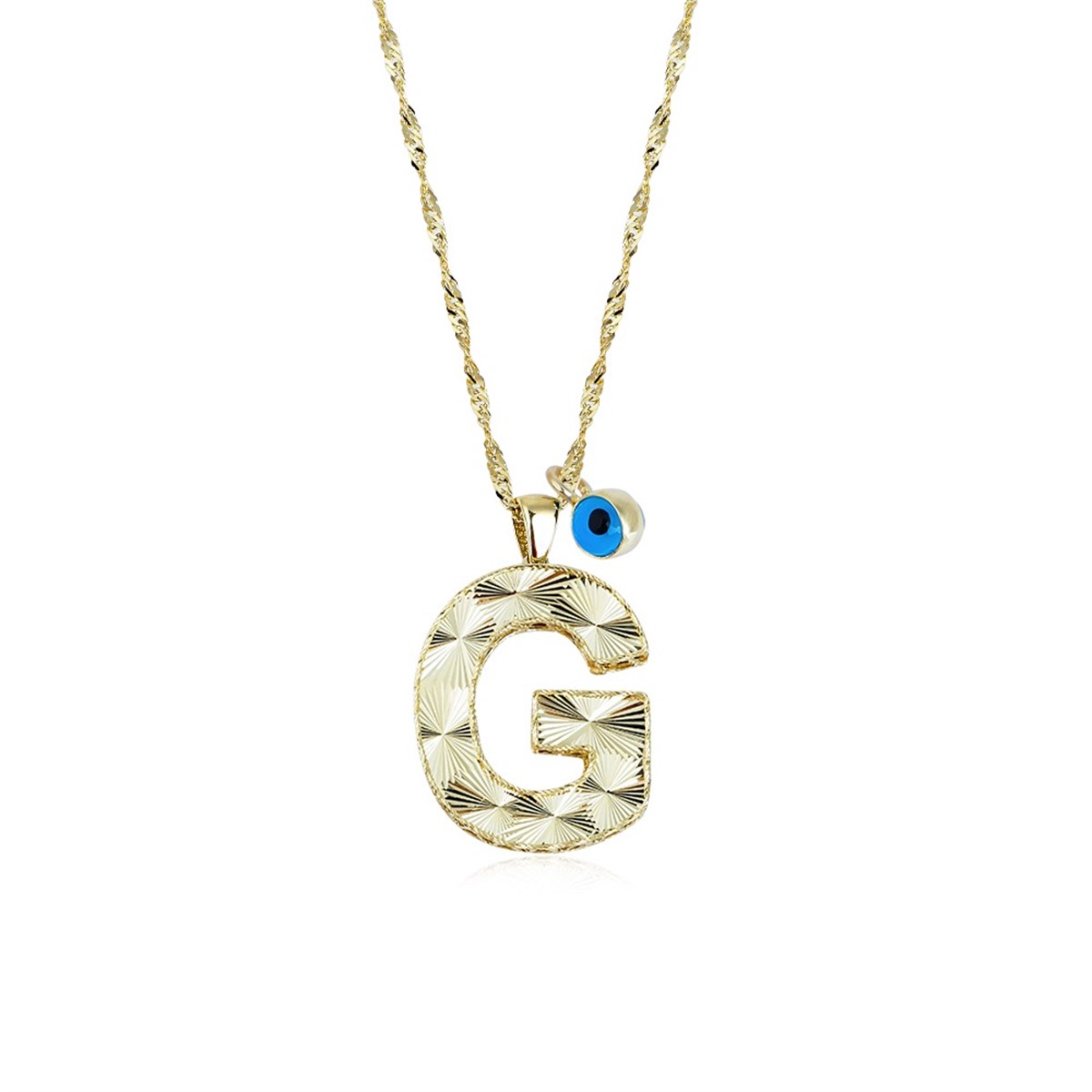 Altın G Harf Kolye - EMA Jewellery