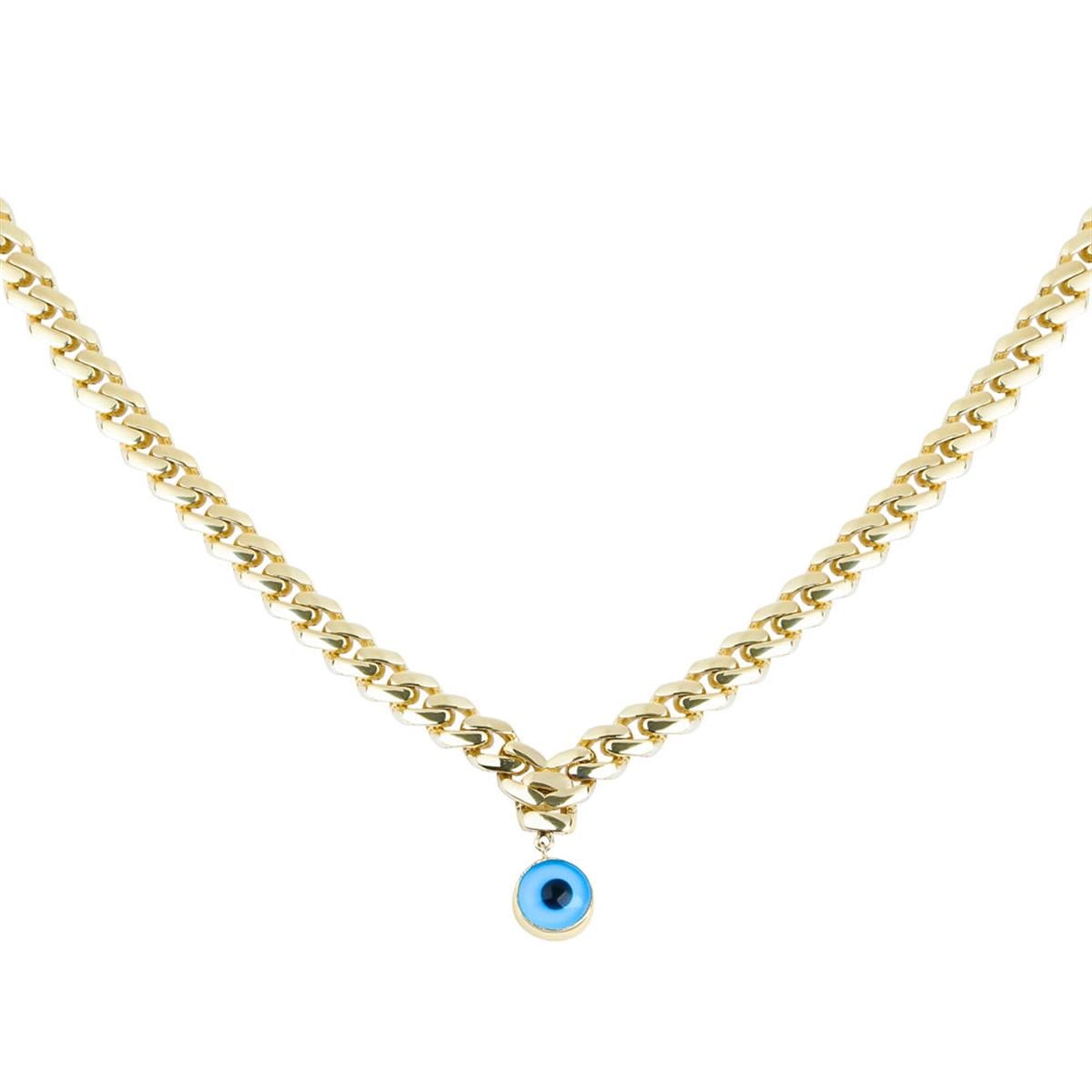 Altın Göz Bebeğim Kolye