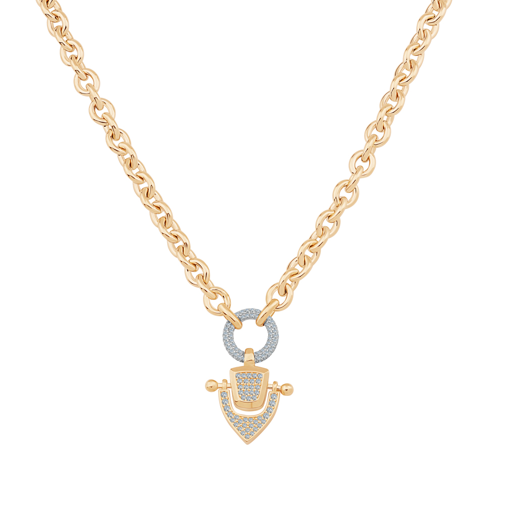 Halka Zincir Tasarım Kolye