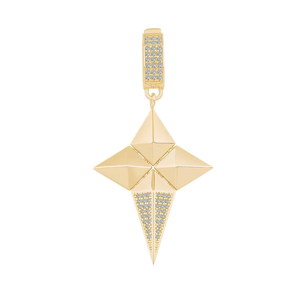 Hareketli Geometrik Yıldız Charm