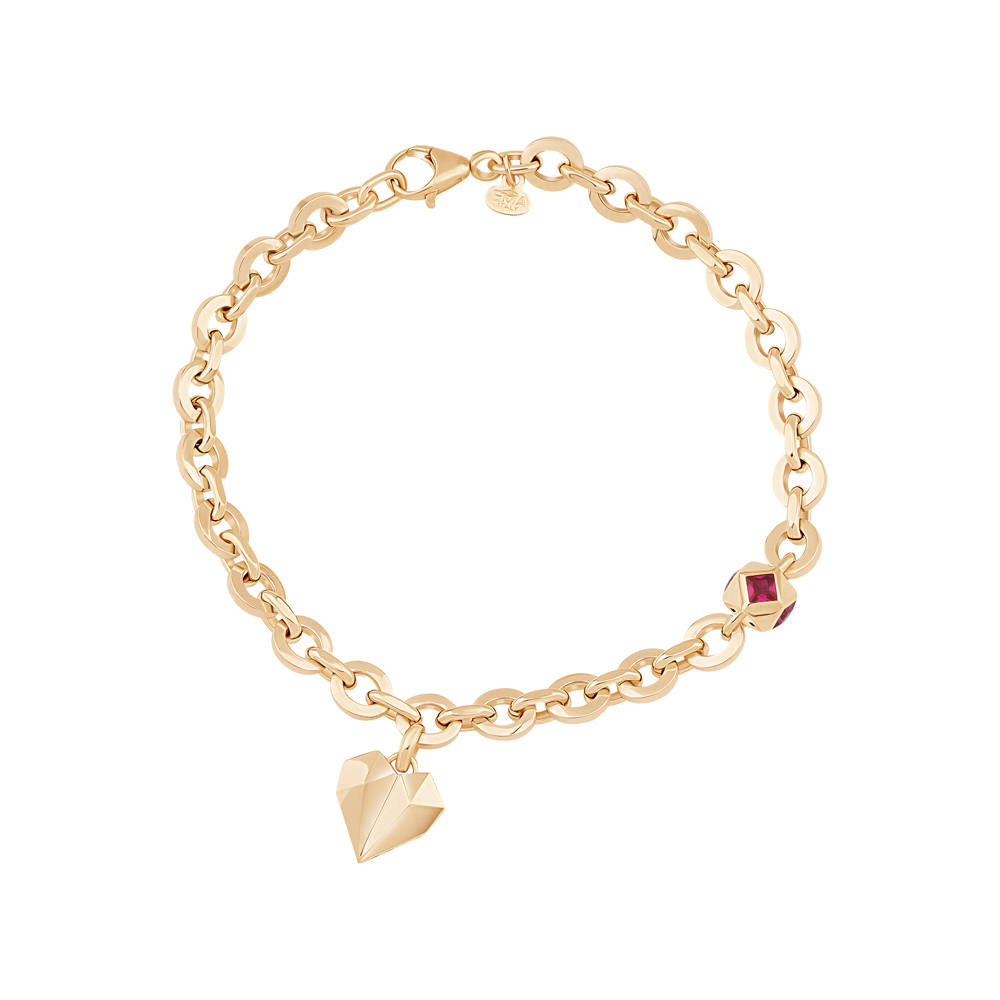 Kırmız Taşlı Şans Bileklik