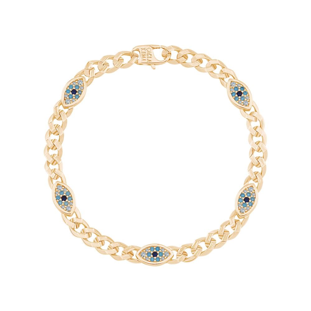 Mavi Taşlı Gurmet Bileklik