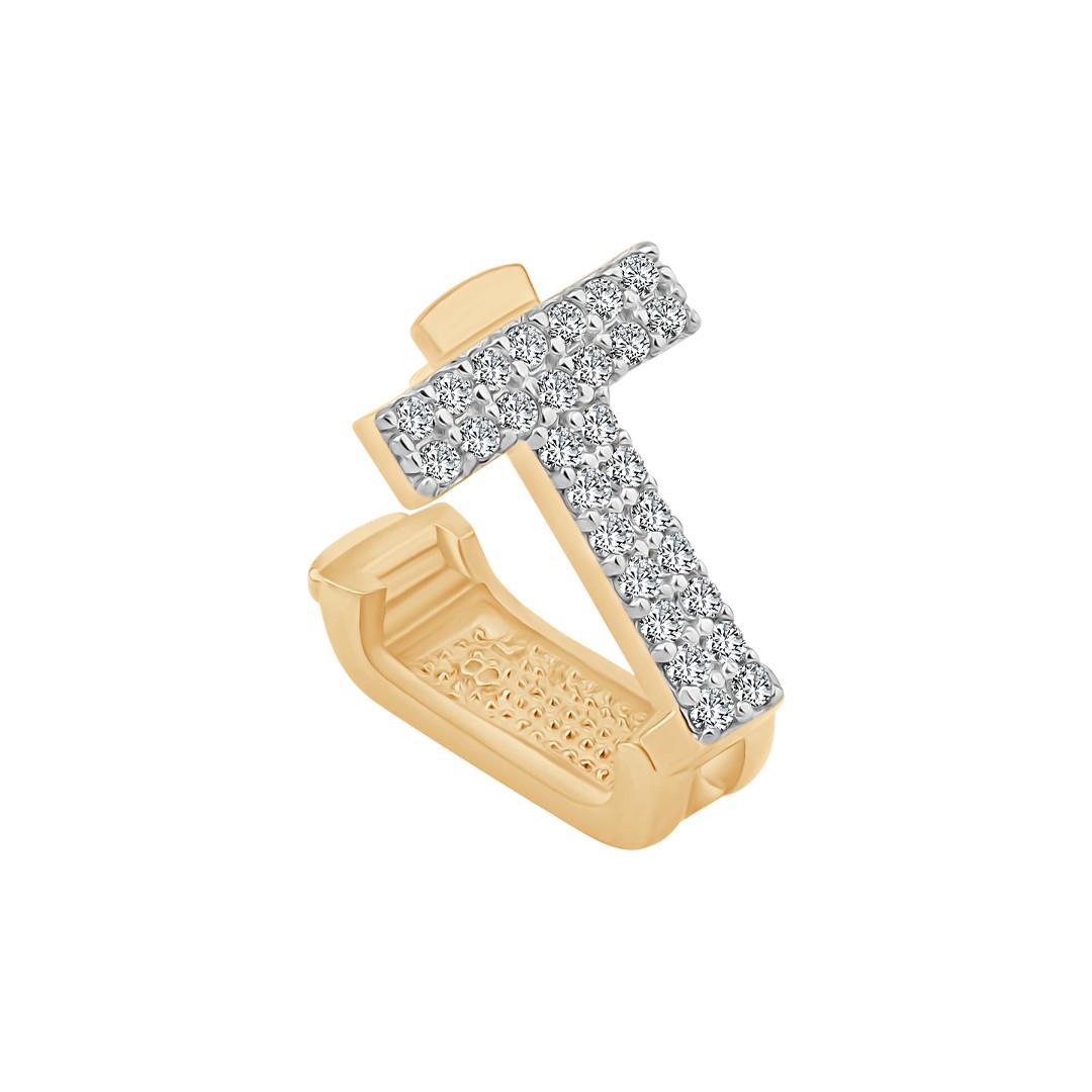 T Harf 9mm Bileklik Charm