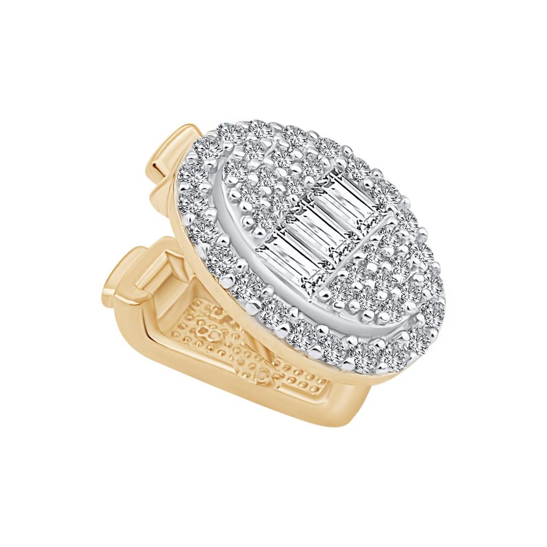 Taşlı Oval 9mm Bileklik Charm