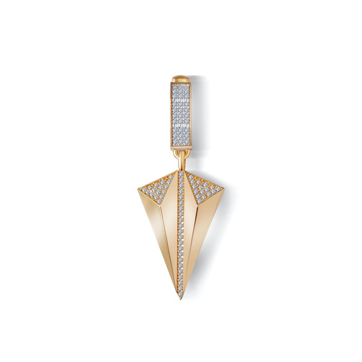 Taşlı Üçgen Charm