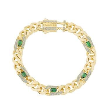 Yeşil Taşlı Gurmet Bileklik 