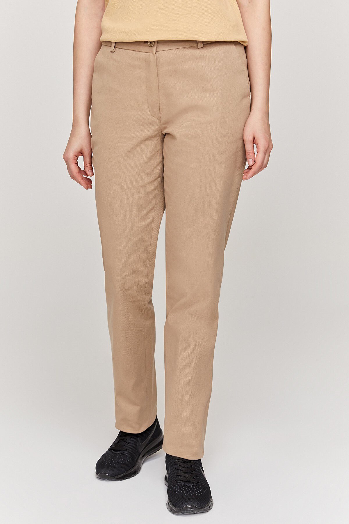 Kadın Bej Chino Pantolon
