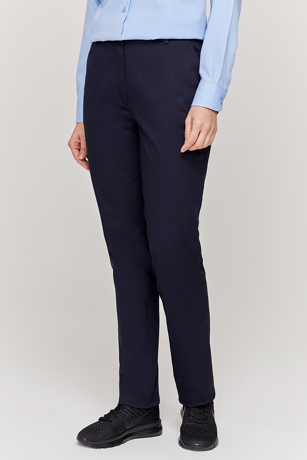 Kadın Lacivert Chino Pantolon