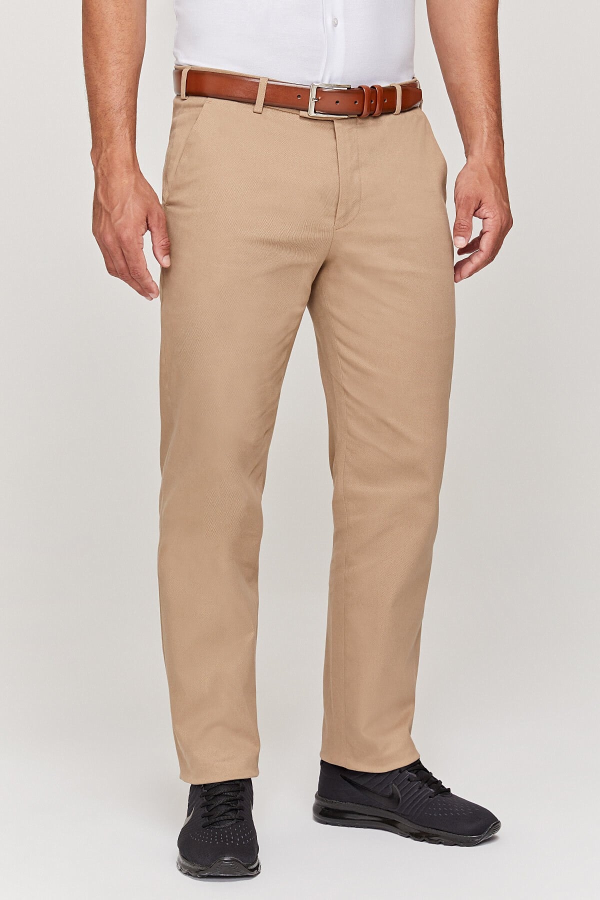 Erkek Bej Chino Pantolon