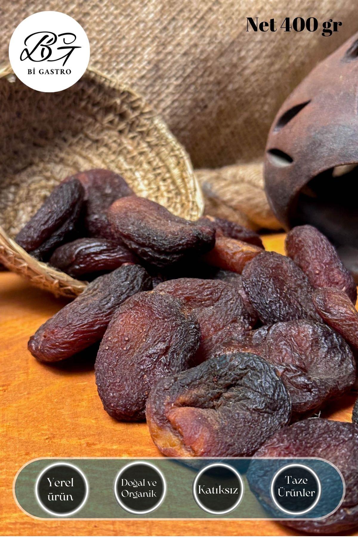 Bi Gastro , Atıştırmalık  Kuru Meyve  Kuru Kayısı  , Gün Kurusu Siyah Kayısı 400 gr