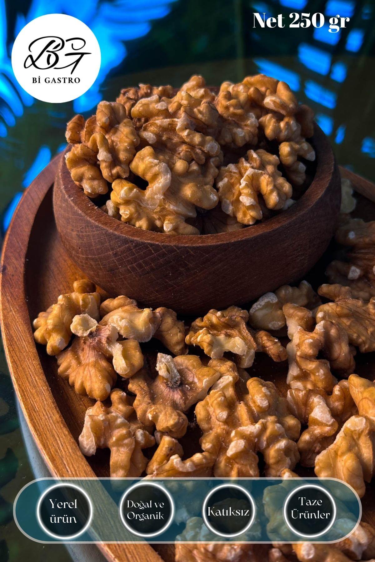 Bi Gastro ,  Atıştırmalık  Kuruyemiş  Ceviz  , İri Taneli Ceviz İçi Aşurelik Baklavalık Ceviz İçi 250 gr