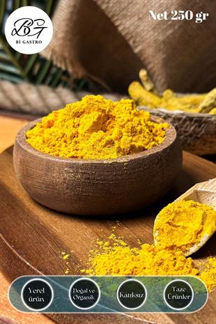Bi Gastro , Kuru Gıda  Baharat  Zerdeçal , Toz Zerdeçal 250 gr