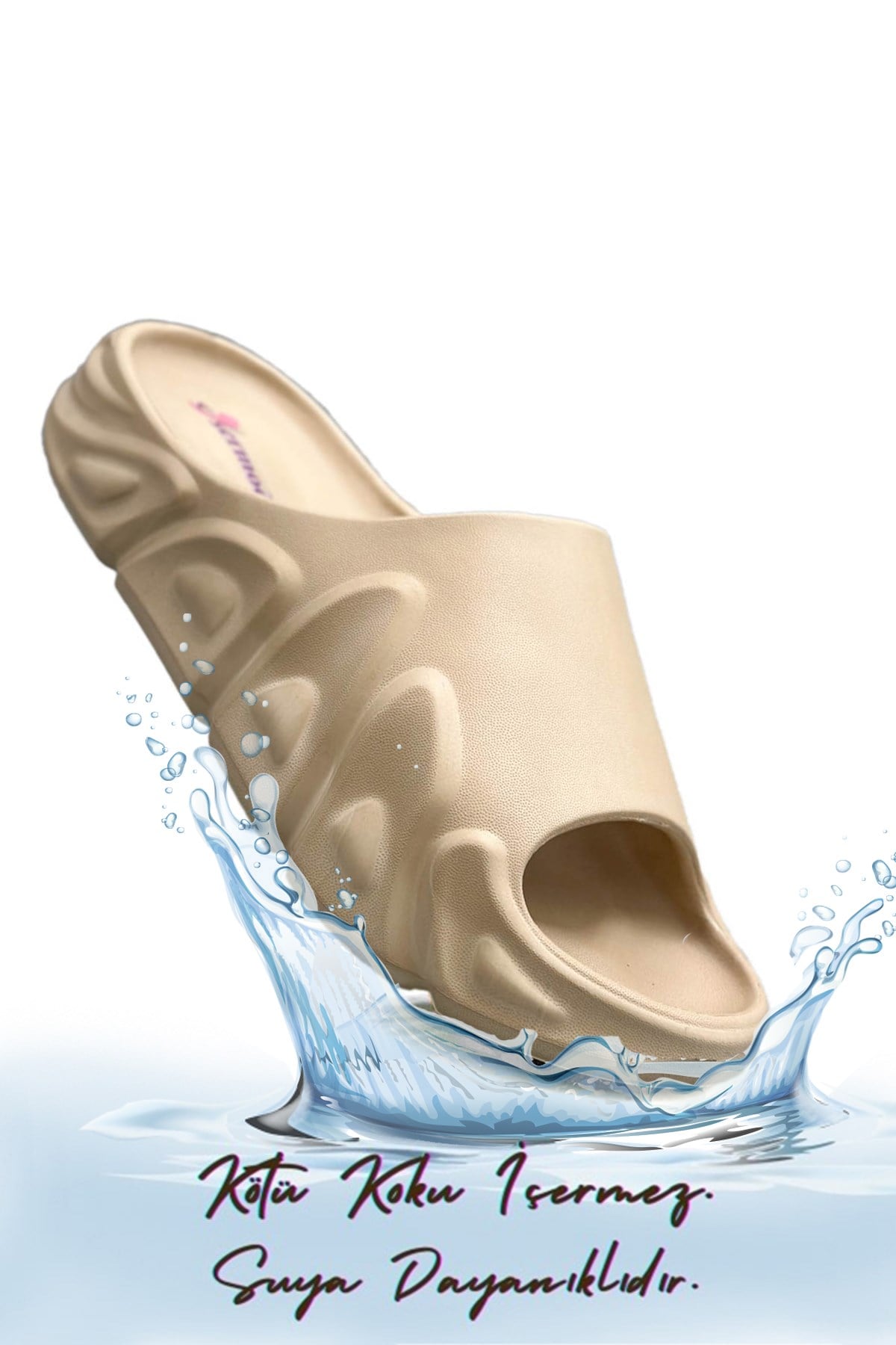 SERMODA , Terlik , Sermoda Tarz Model Hafif Eva Yazlık Plaj Terliği Havuz Terliği Lavabo Terliği 2000 Vizon