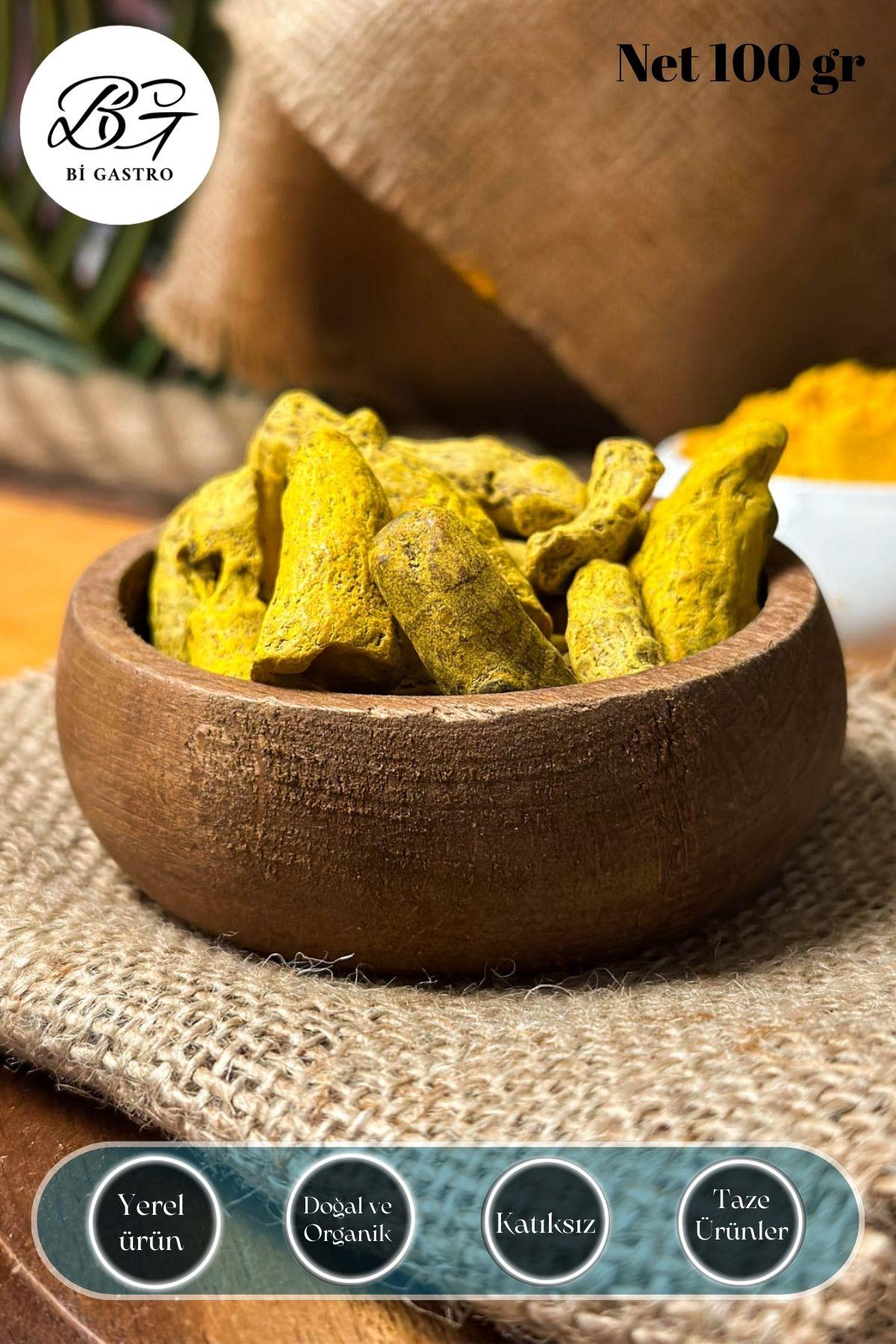 Bi Gastro , Kuru Gıda  Baharat  Zerdeçal , Tane Zerdeçal 100 gr