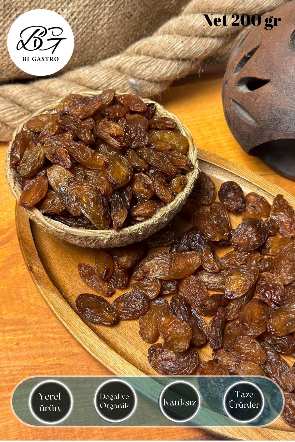 Bi Gastro , Atıştırmalık  Kuru Meyve  Kuru Üzüm , Yeni Mahsul Çekirdekli Kuru Besni Üzüm 200 gr