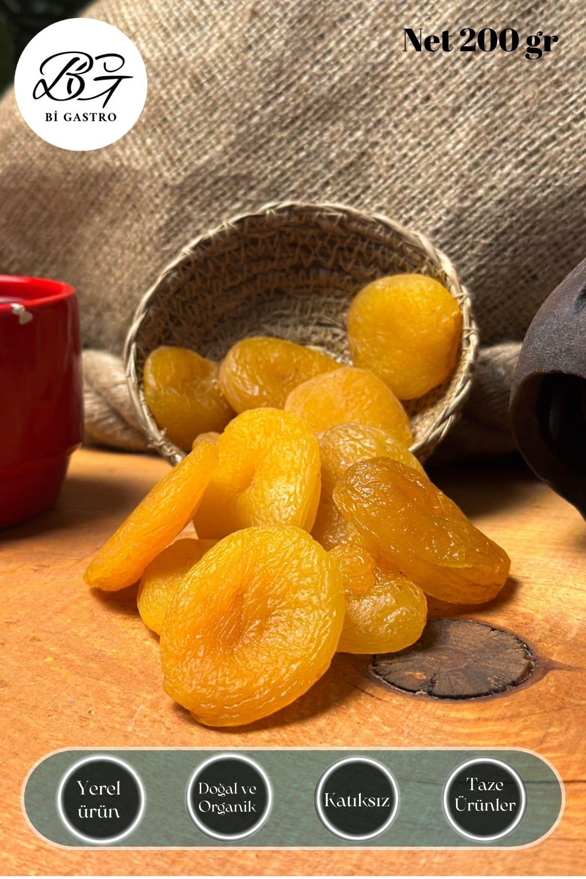 Bi Gastro , Atıştırmalık  Kuru Meyve  Kuru Kayısı  , Yeni Mahsul Malatya Sarı Kuru Kayısı 200 gr