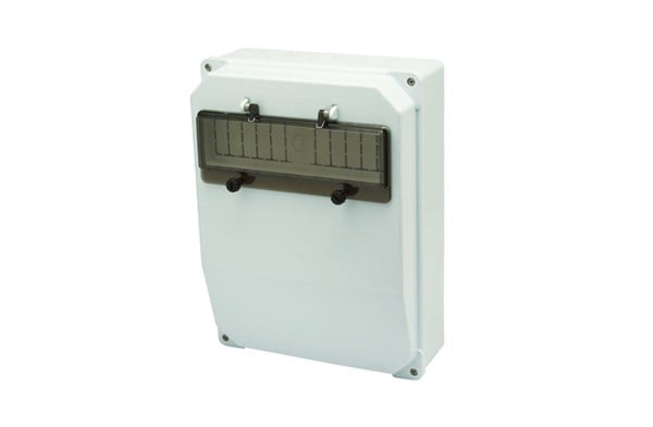 260x350mm Priz Montajlı Sigortalı Boş Kombinasyon Kutusu(Halojen Free)IP44