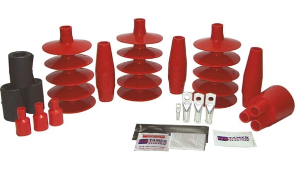 3 Damarlı O.G. Harici Silikon Kablo Başlıkları 20.8-36 kV