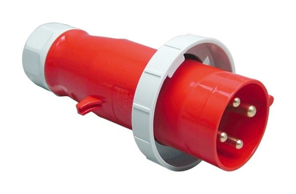 63A Cee Norm IP67 6h 4 Kutuplu Topraklı Plt. Kilitli Fiş