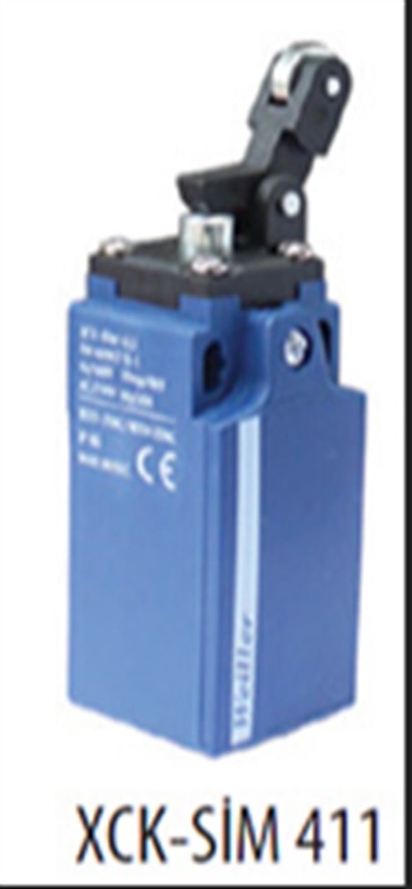 Açısal Hareketli Ters Açılı 14mm Metal Makaralı Kol Switch