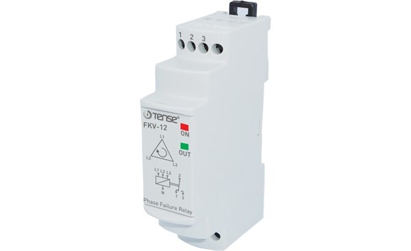 Tense FKV-24F Faz Koruma Rölesi Nötrsüz (V-Otomat DIN)