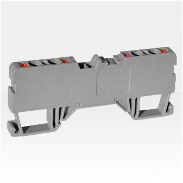 OPK Serisi 2.5mm 2 Giriş 2 Çıkış Ray Klemens