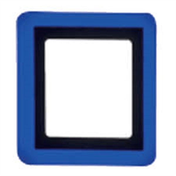 12W SMD Sıva Üstü Kare Led Panel Armatür Mavi-Beyaz