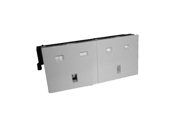 13A 2P Topraklama İngiliz Tip Blok Priz