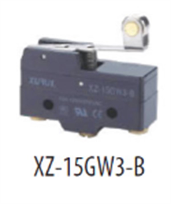 15A Orta Palet Metal Makaralı Switch XZ-15GW3-B