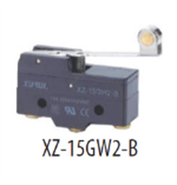 15A Uzun Palet Metal Makaralı Mini Switch XZ-15GW2-B