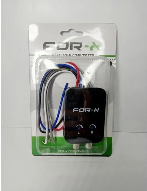 For-x Deck Çevirici – For-X Xhl-22 2 Kanal Amfi Dönüştürücü