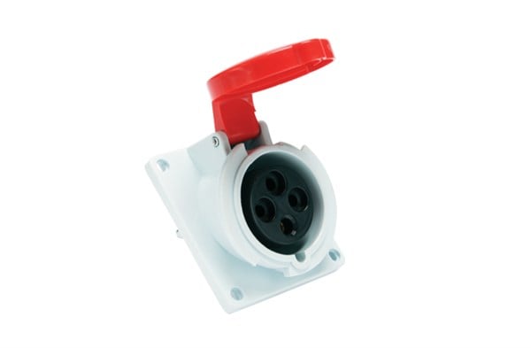 32A Cee Norm IP44 6h 4 Kutuplu Topraklı Pano Prizi