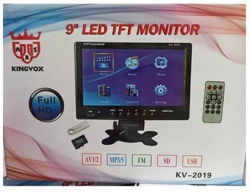 Kingvox KV-2019 9 Inç USB Sd Monitör Traktör Biçerdöver Iş Makinelerine Uyumlu Kingvox9inç