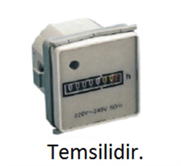 7 Hane mekanik iş güç zaman saati 220V AC