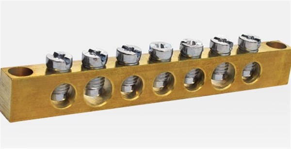 7x12 mm Kesit 100 Amper Pano Topraklama Klemensleri