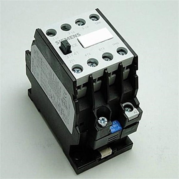 Siemens 3TF41 01-0AP0 12A (5,5 KW) 230VAC Bobinli 1NC Trifaze Güç Kontaktörü