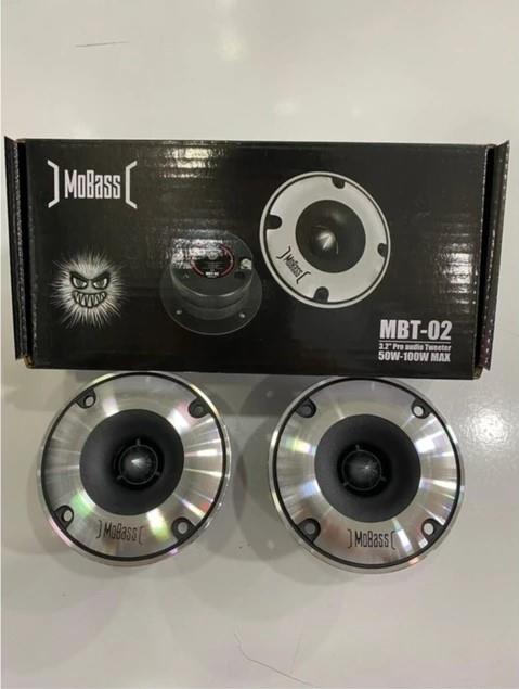 Mobass Mbt-02 Tweeter Ciftti 200WAT 100RMS Iki Adet