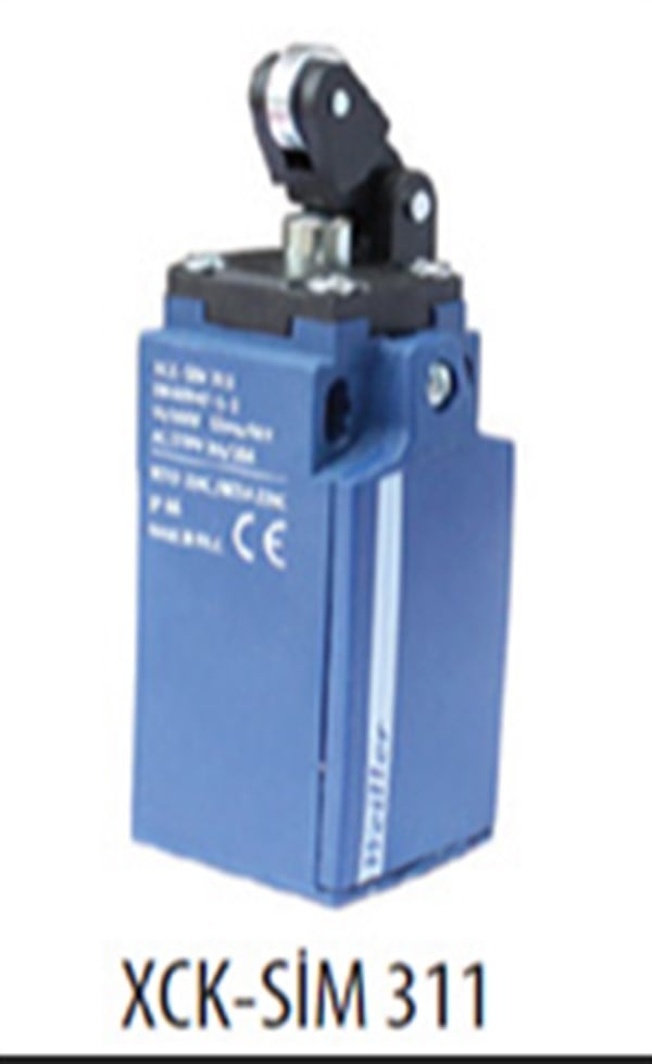 Açısal Hareketli 14mm Metal Makaralı Kol Switch XCK-SİM 311