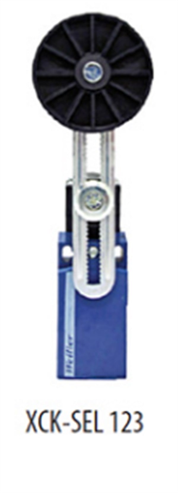Açısal Hareketli Ayarlanabilir 50mm Lastik Makaralı Döner Kol Switch XCK-SEL 123 