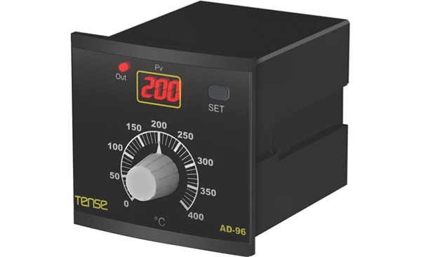 TENSE AD-96 Analog Ayarlı, Dijital Göstergeli Sıcaklık Kontrol Cihazı
