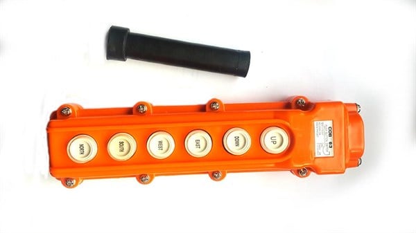 COB 63 Tek Hız- 6 Yön Vinç Butonu