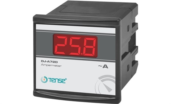 TENSE DJ-A72D DC Dijital Ampermetre, 1-100A 72x72