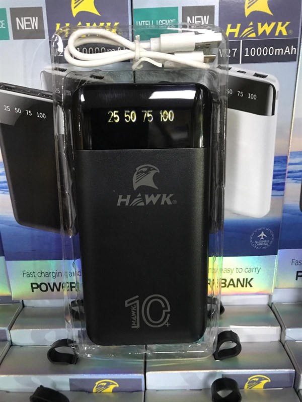 HAWK 10000MAH TAŞINABİLİR ŞARJ CİHAZI POWERBANK