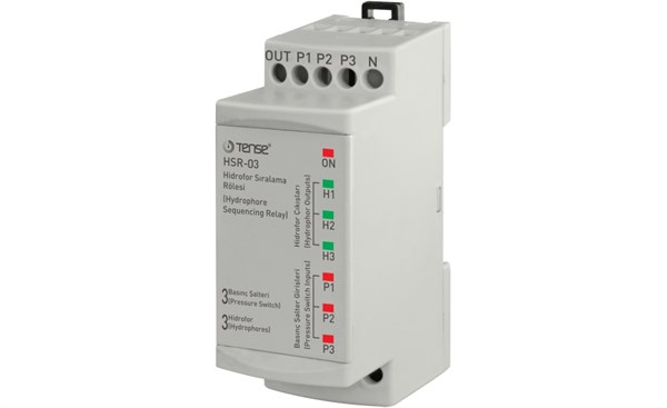 Hidrofor Sıralama Rölesi (3 Giriş - 3 Çıkışlı)