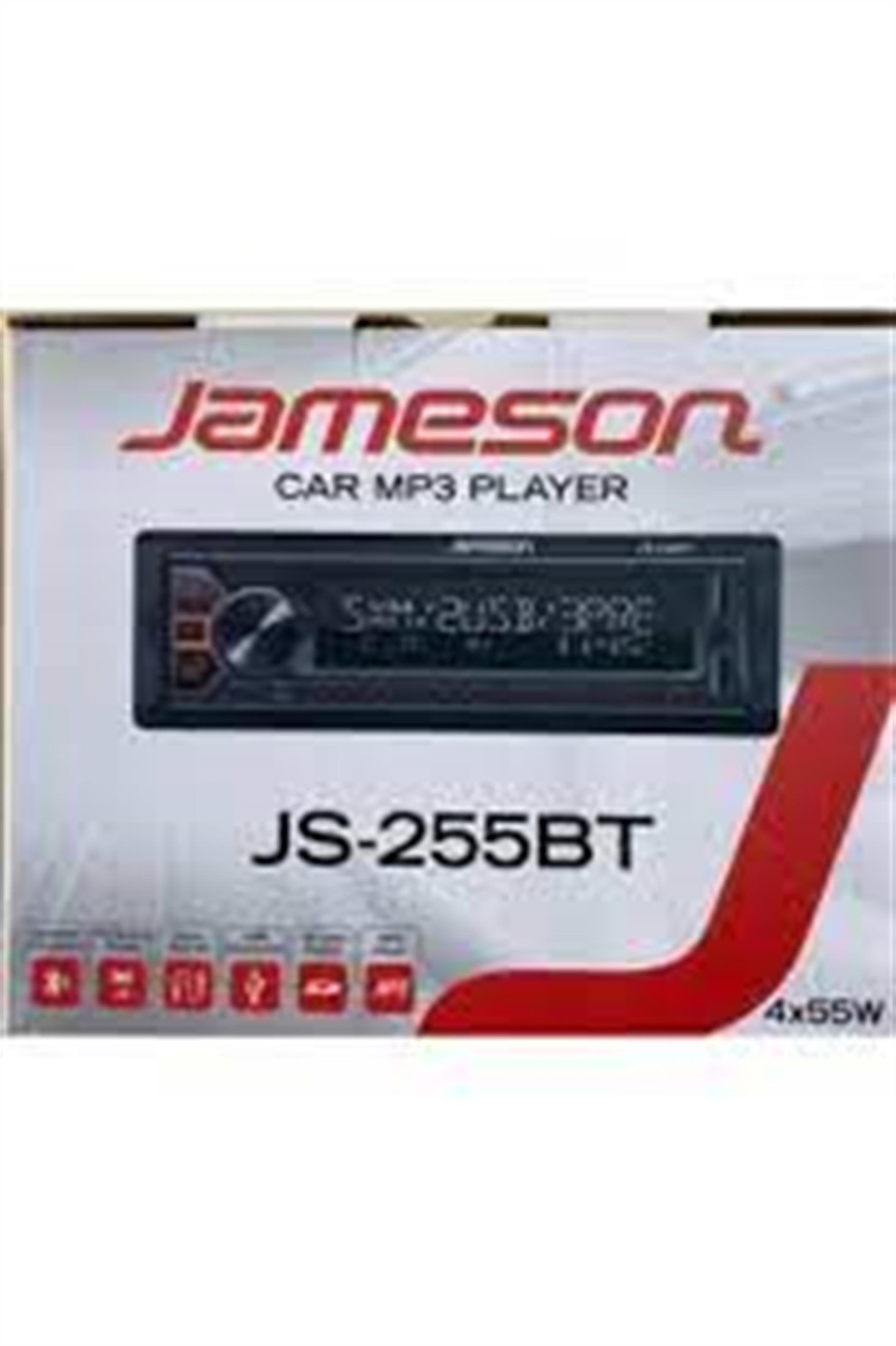 Jameson Js-255 2xusb/sd/fm/aux/bt Mekaniksiz Oto Teyp Kumandalı 4