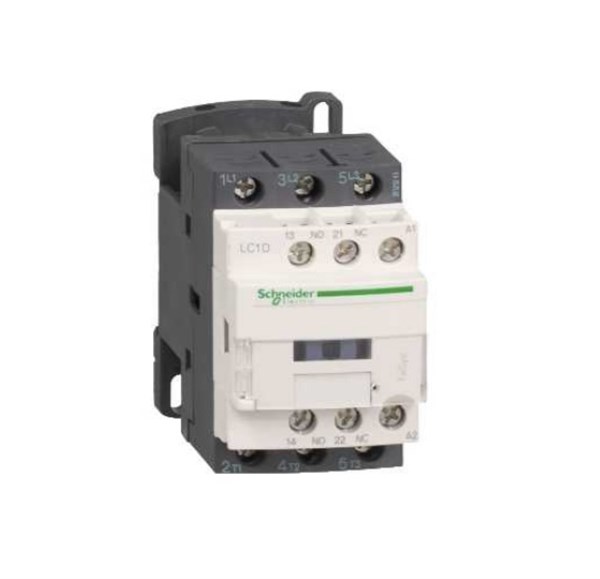 LC1D12B7 12A (5,5 KW) 24VAC Bobinli Trifaze Güç Kontaktörü