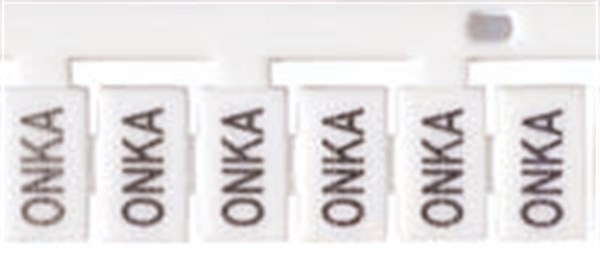 MRK ve OPK Serisi 0D10-6P Baskılı Tek Tek Kopan Dekafix