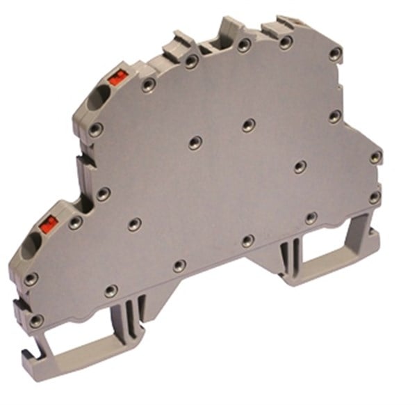 OPK Serisi 2.5mm2 Çift Katlı Yay Baskılı Ray Klemens