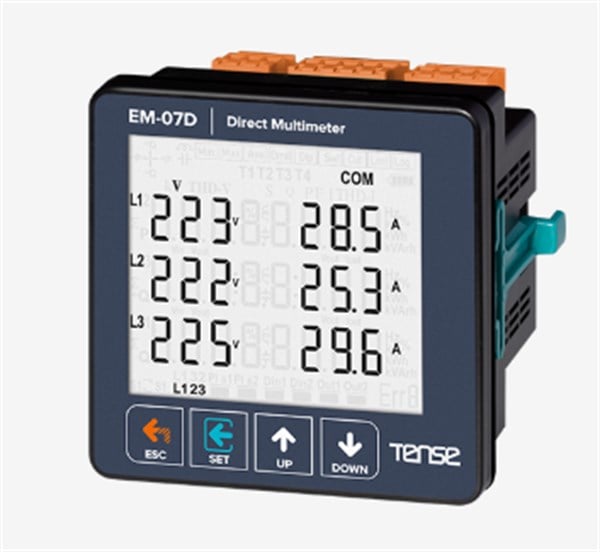 TENSE EM-07D Multimetre 3.7" LCD Korumalı SETLİ DİREKT | ticimax.com