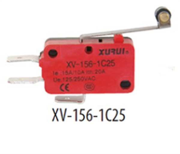 Uzun Palet Plastik Makaralı Mikro Switch XV-156-1C25